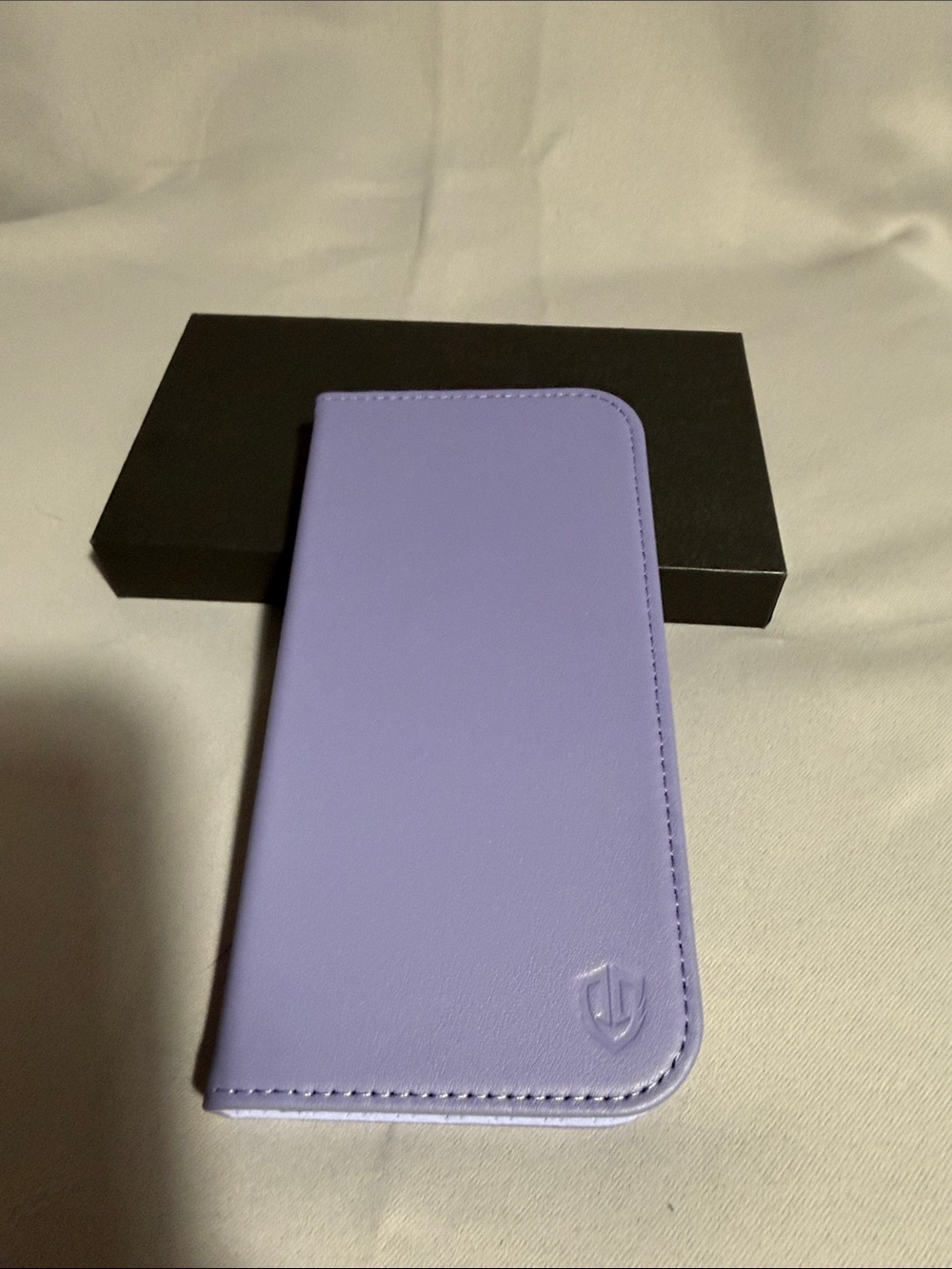 Lavender Flip Wallet Phone Case with Card Slots